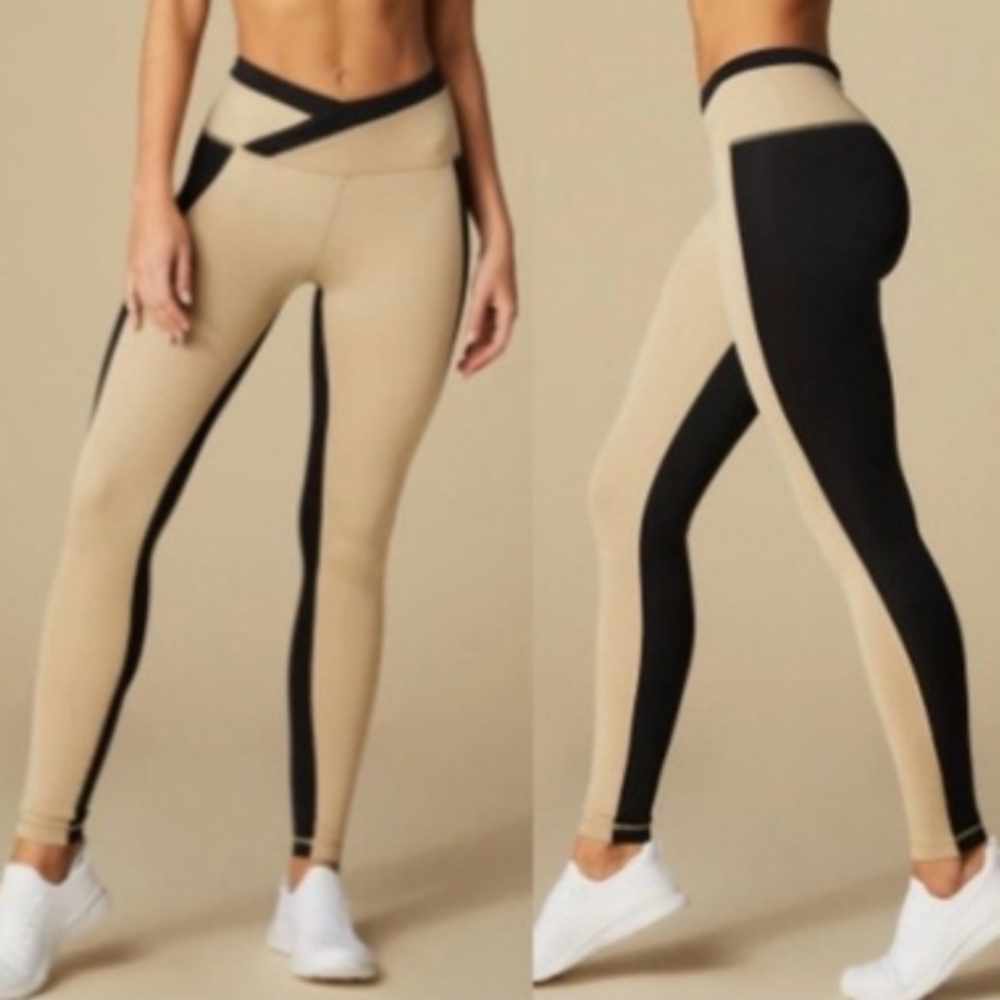 Tan + Lines Sport By Sivan Ayla Melrose Leggings Women's Sz‎ Small